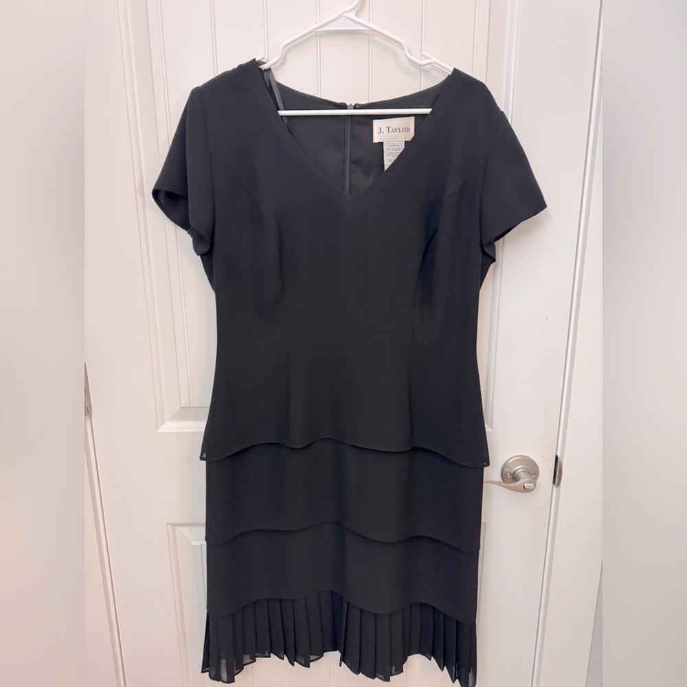 Black Layered Dress J. Taylor